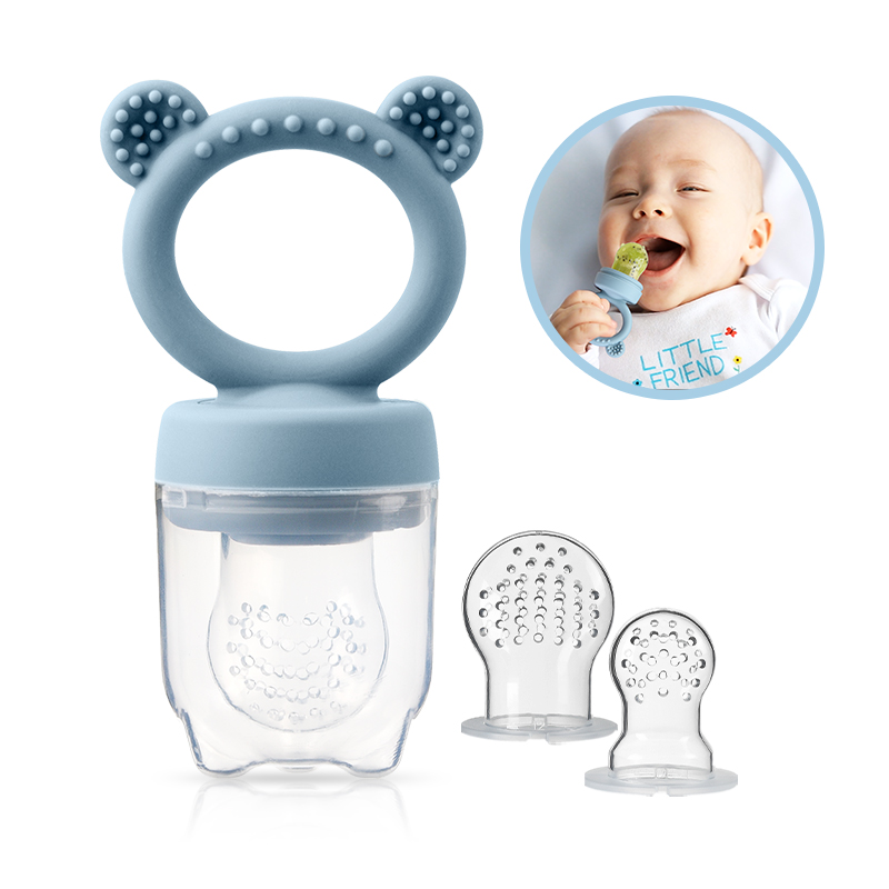 Baby Food Diet - Pengumpan Buah Bayi Bentuk Beruang Silikon