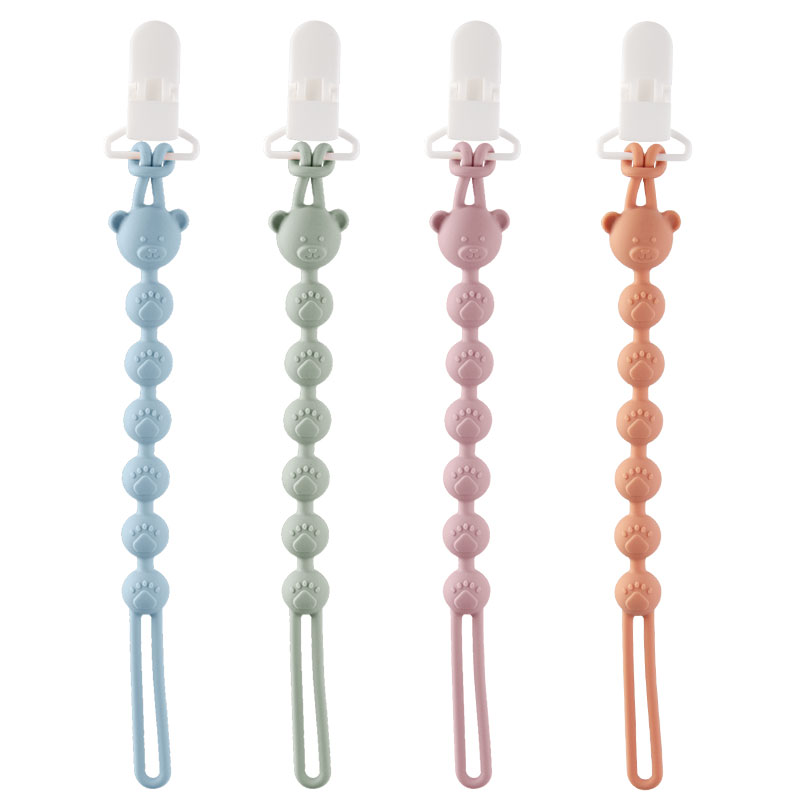 Baby Food Teether - Klip Rantai Anti-jatuh untuk Bayi, Teether