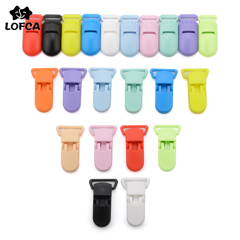 Baby Food Teether - LOFCA 50Pcs 15/20Mm Bayi Dot Klip
