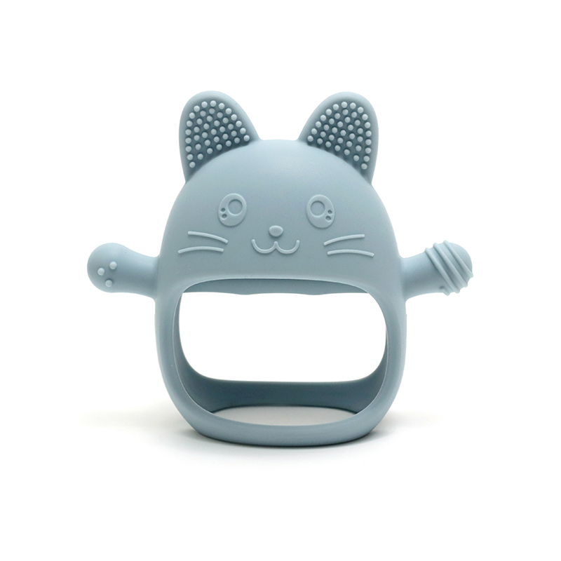 Baby Food Teether - Sarung Tangan Tumbuh Gigi Bayi -