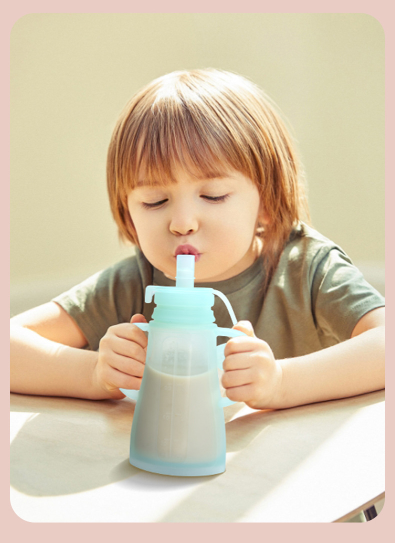 Baby Food Diet - Kantong Penyimpanan ASI Silikon Baru yang