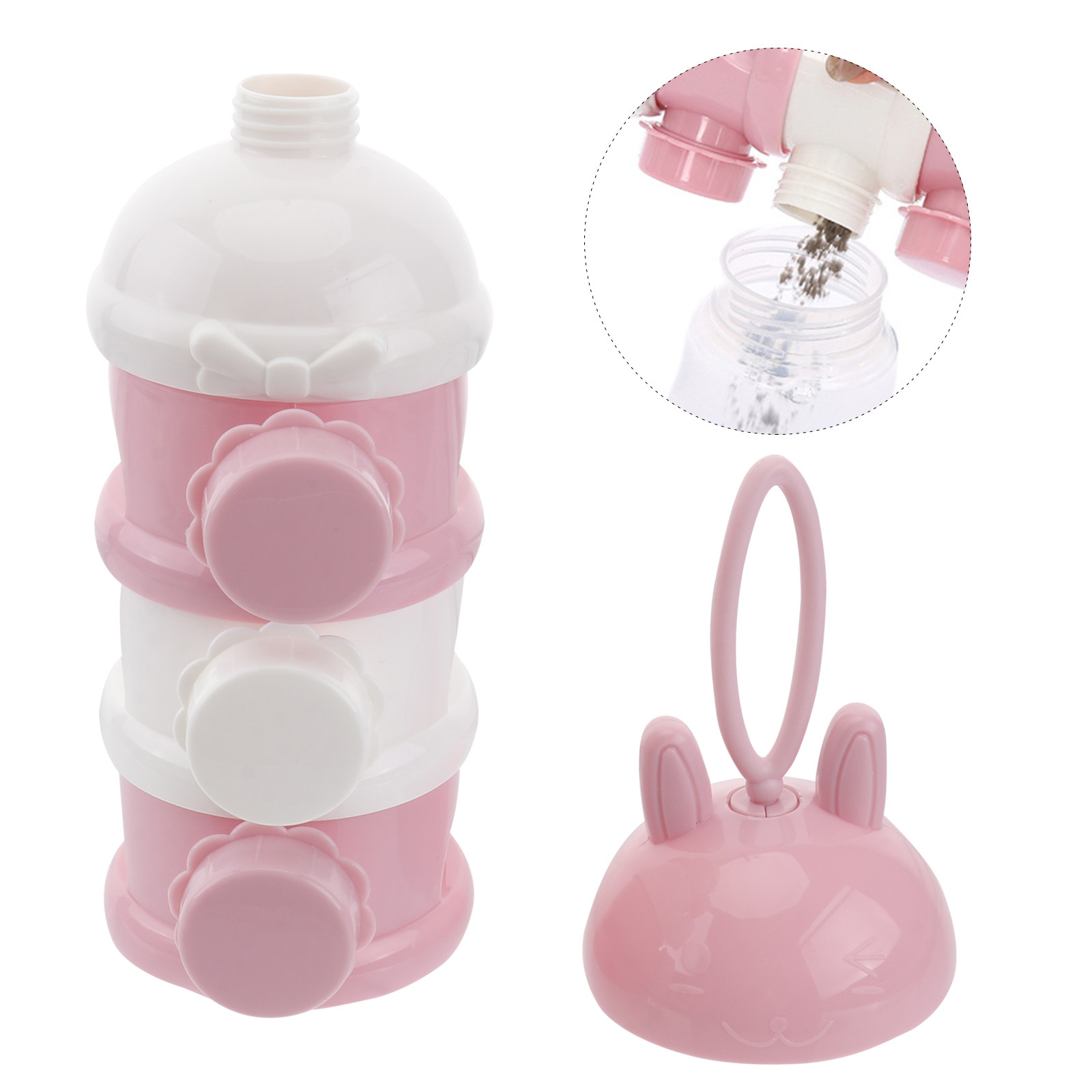 Feeding Baby Food - Kotak Susu Formula Bayi 3 Lapis,