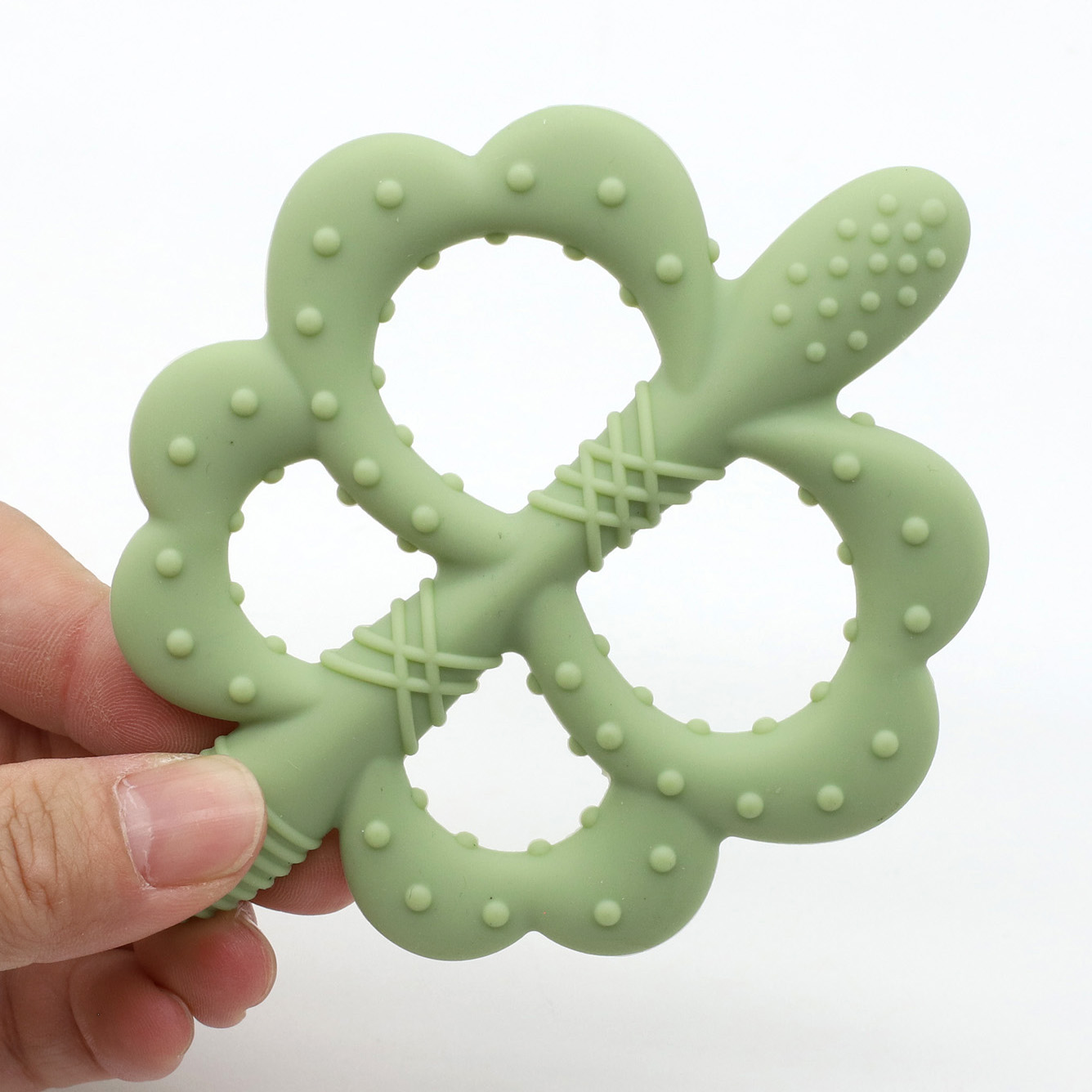 Pita gigi silikon bayi bentuk  - Baby Food Teether ulasan dan harga