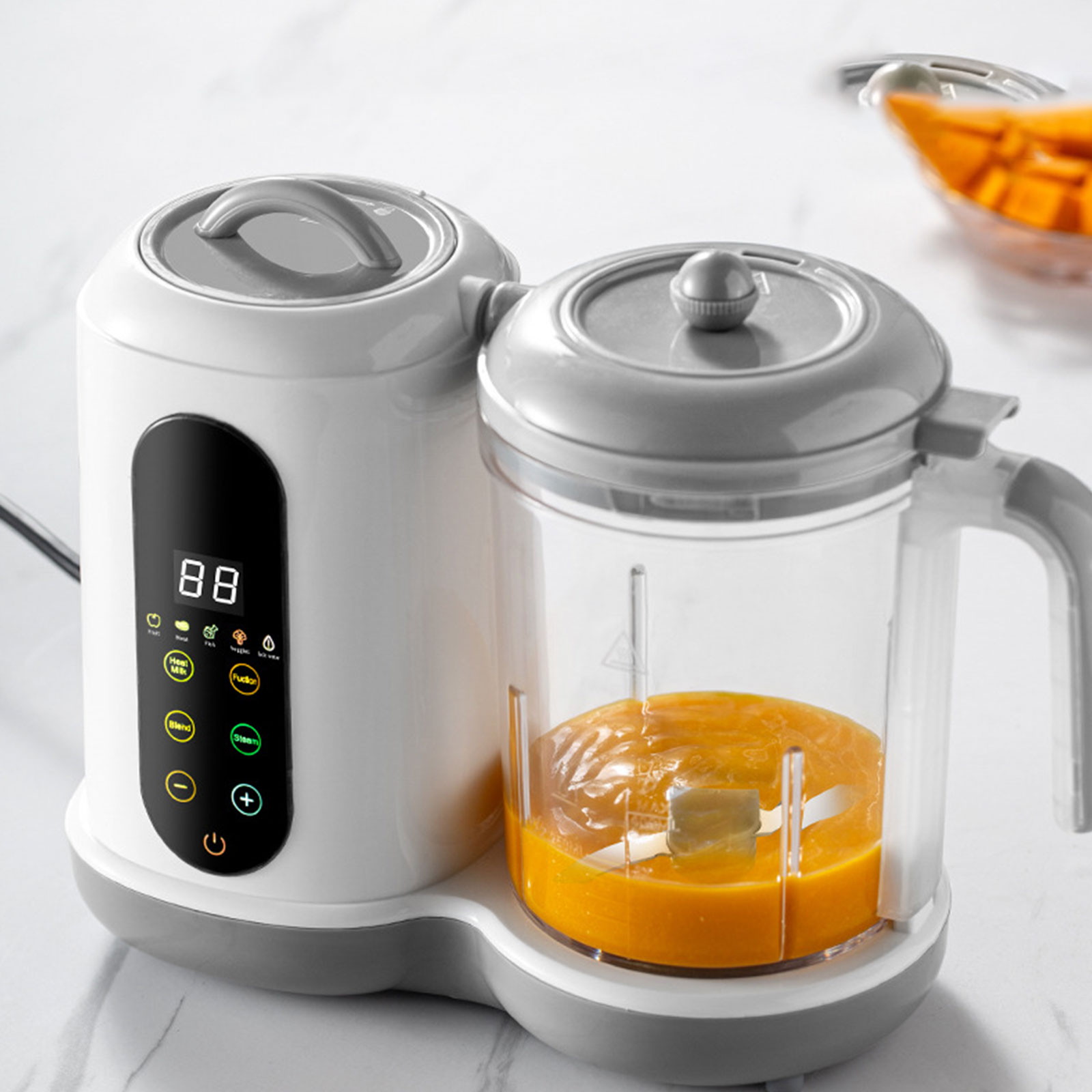 Mesin penggiling makanan bayi, - Baby Food Homemade ulasan dan harga