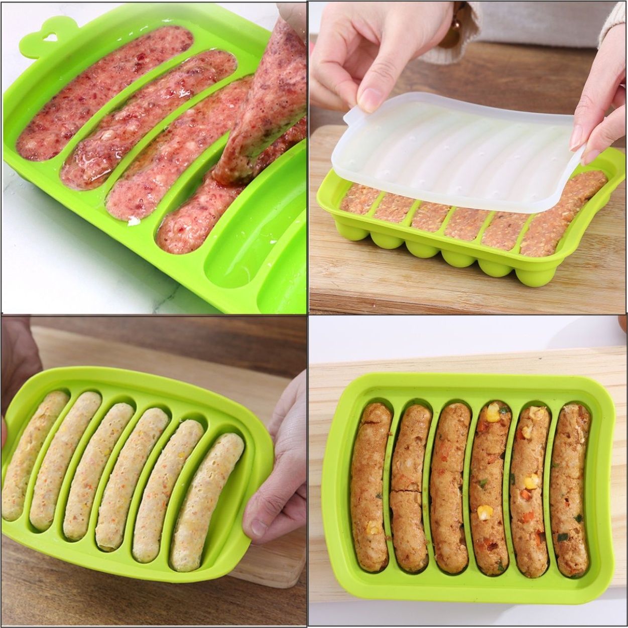 Cetakan Sosis Silikon Food Gra - Baby Food Homemade ulasan dan harga