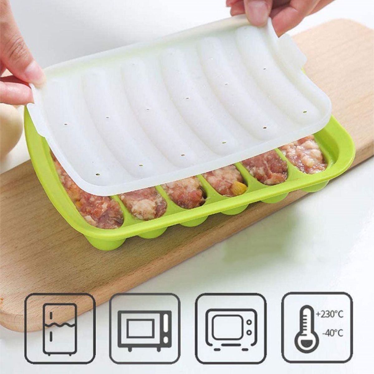 Cetakan Sosis Silikon Food Gra - Baby Food Homemade ulasan dan harga