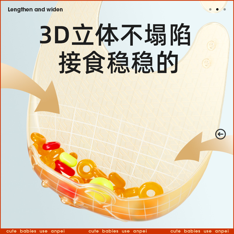 Bib silikon ringan untuk makan - Feeding Baby Food ulasan dan harga