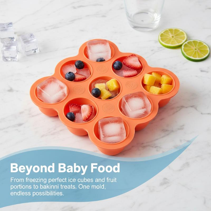Wadah Silikon Makanan Bayi 9 G - Baby Food Homemade ulasan dan harga