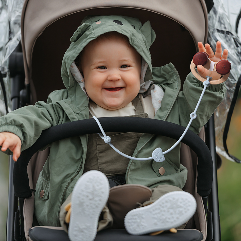 Tali mainan silikon untuk gigi - Baby Food Teether ulasan dan harga