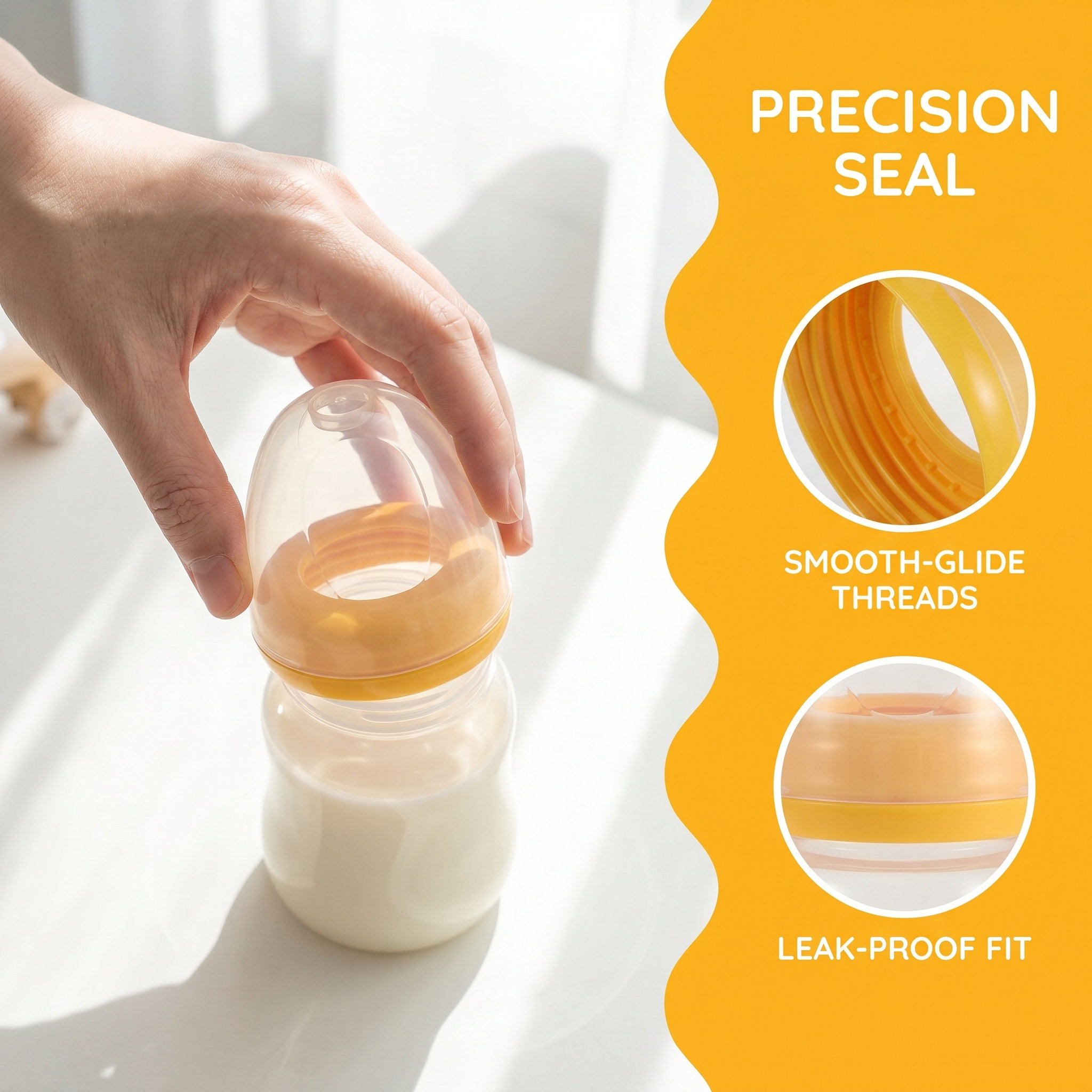 Tutup Botol Bayi Leher Lebar O - Feeding Baby Food ulasan dan harga