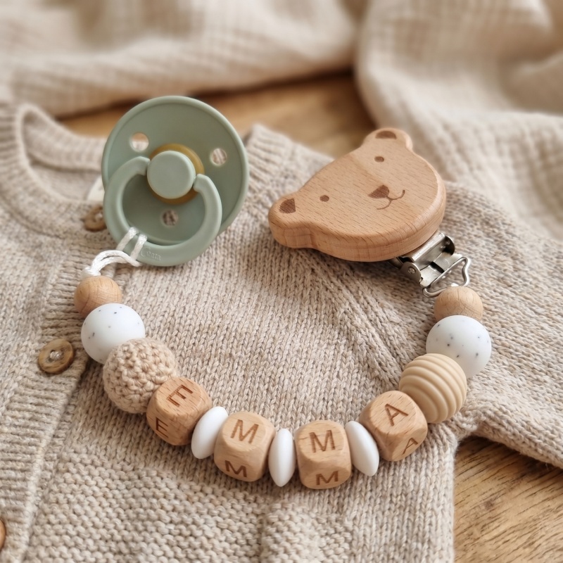 Klip Dot Bayi Personalisasi Na - Baby Food Teether ulasan dan harga