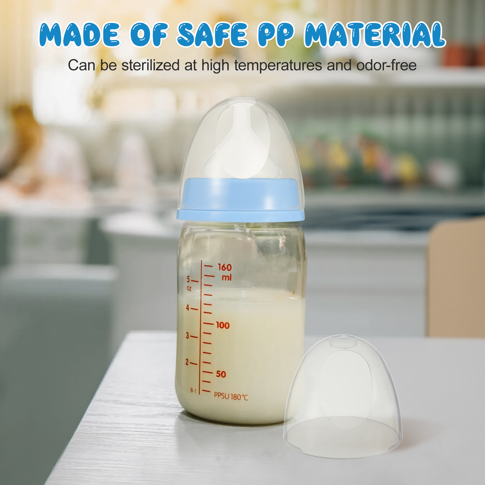 Tutup Botol Bayi Plastik Pengg - Feeding Baby Food ulasan dan harga