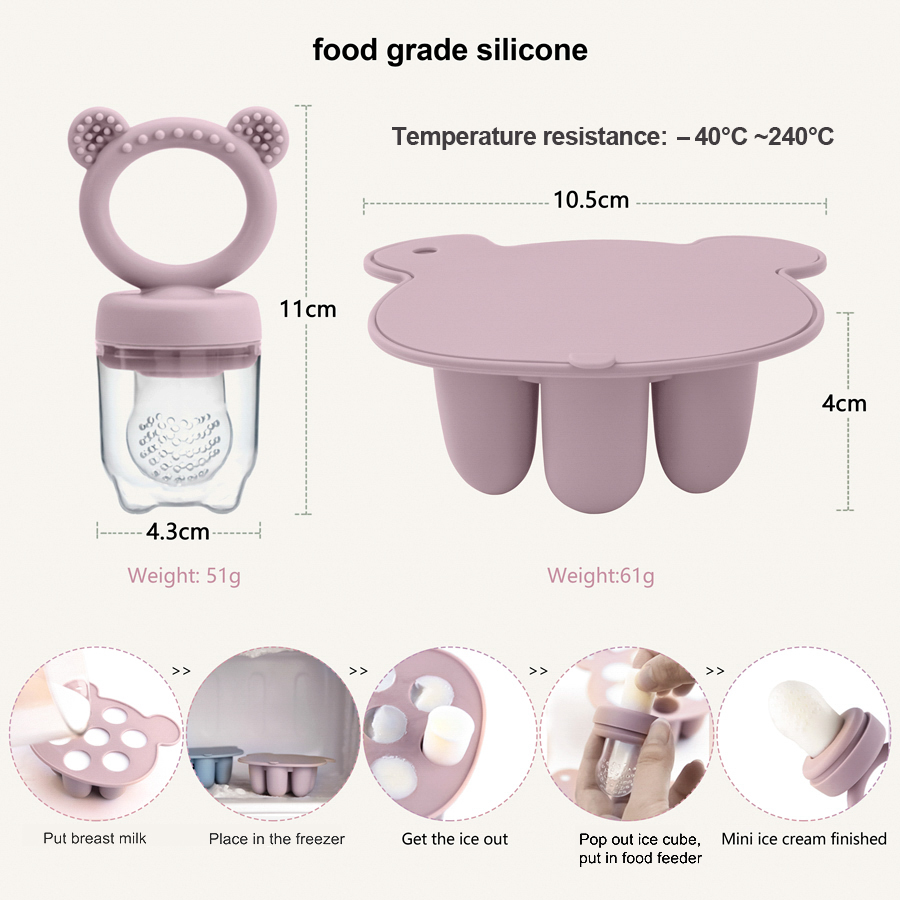 Cetakan Es Krim Silikon untuk  - Baby Food Diet ulasan dan harga