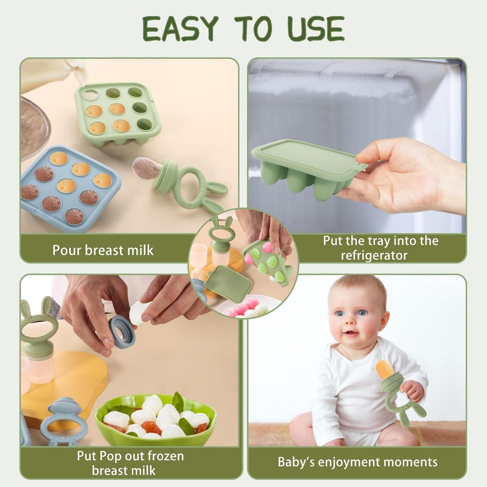 Cetakan Beku Makanan Bayi, Pen - Baby Food Homemade ulasan dan harga