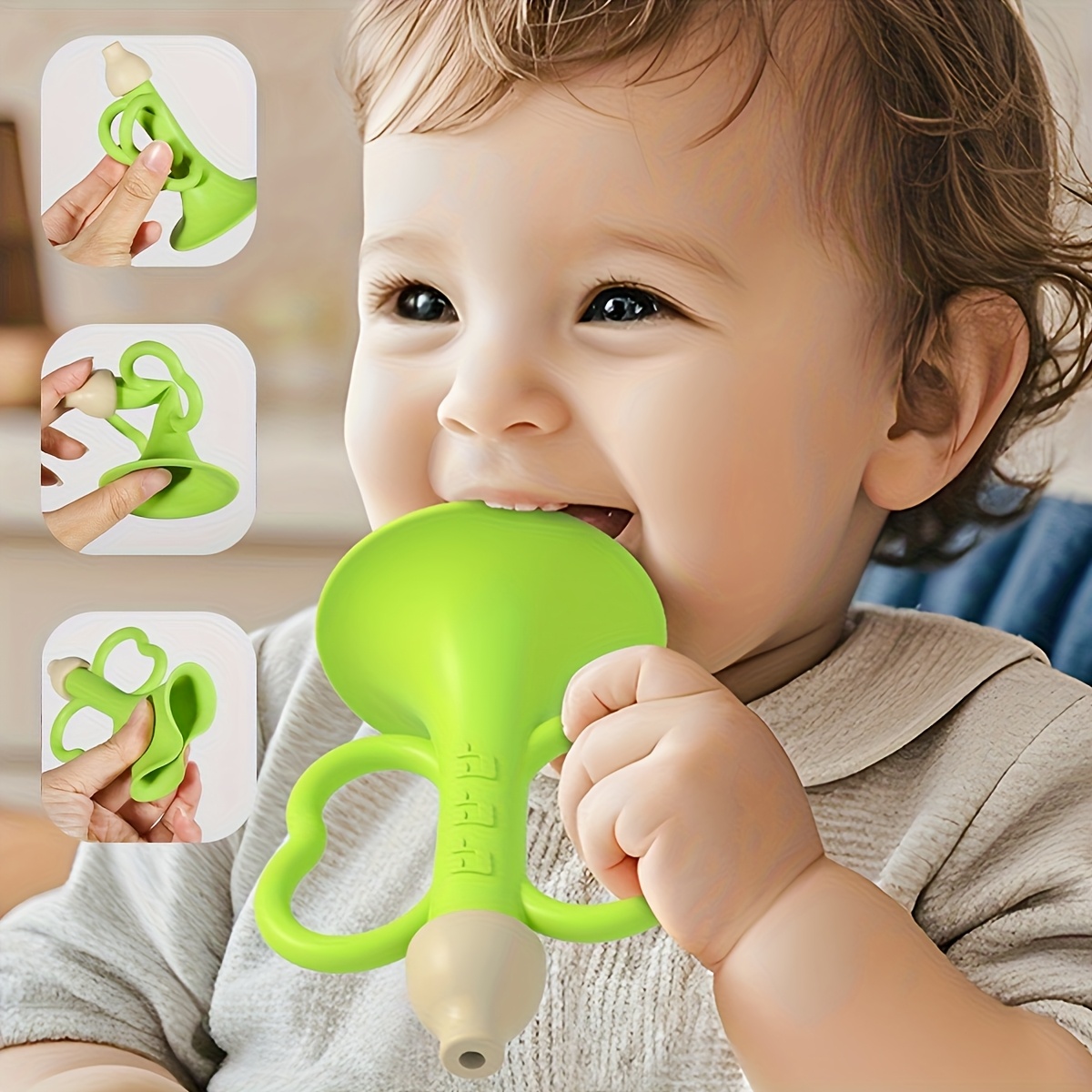 Mainan Gigitan Bayi, Mainan Se - Baby Food Teether ulasan dan harga