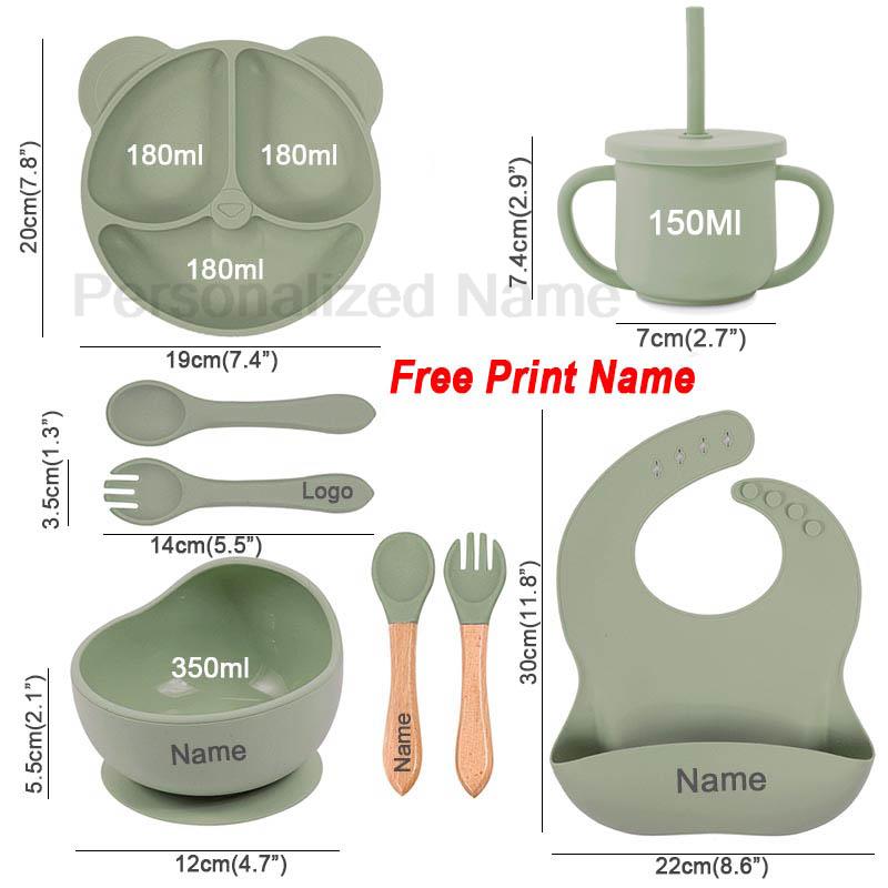 Set makanan silikon untuk bayi - Baby Food Dinner ulasan dan harga