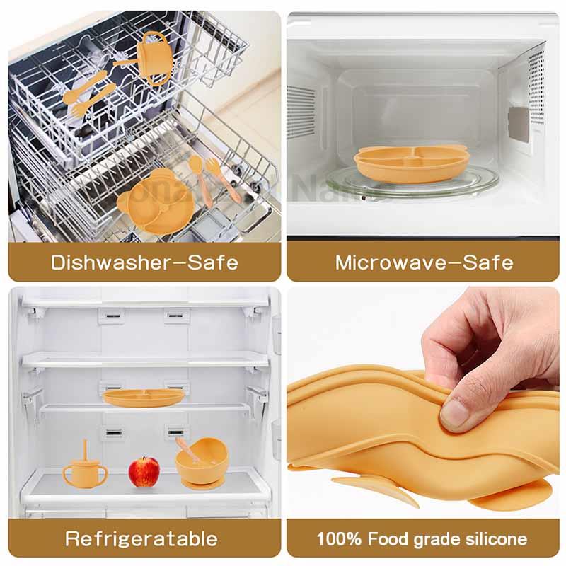 Set makanan silikon untuk bayi - Baby Food Dinner ulasan dan harga