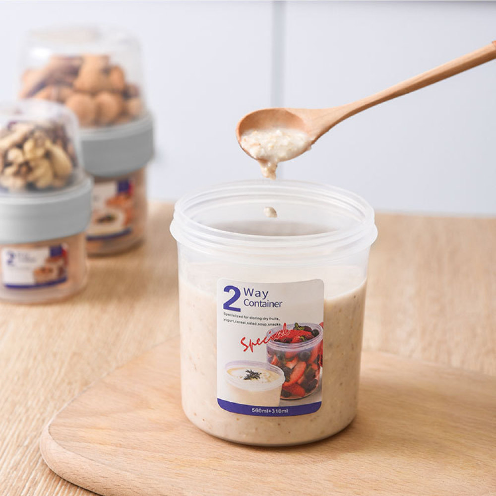 Wadah Makanan Anti Bocor Dua L - Baby Food In Jars ulasan dan harga